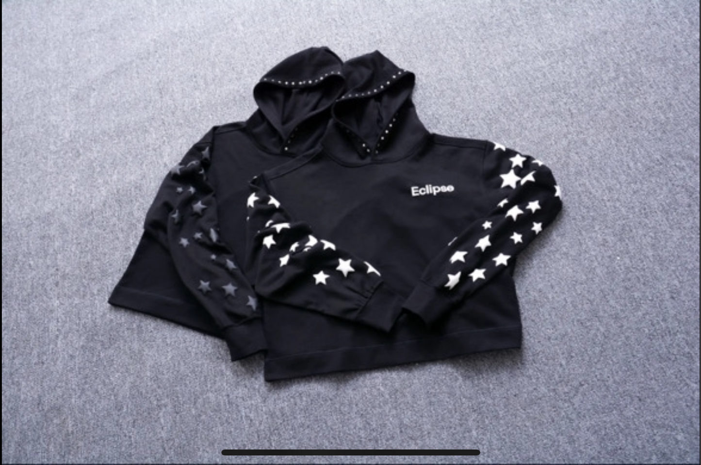 Eclipse Thread cropped hoodie