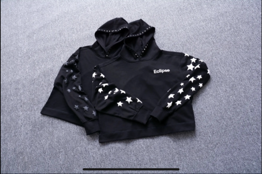 Eclipse Thread cropped hoodie